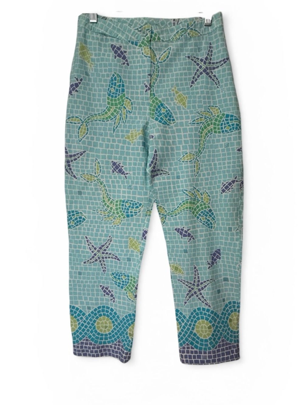 Lilly Pulitzer mosaic crop pants - Picture 4 of 10